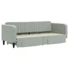 VidaXL 3197104, sofa rozkładana, Szary, Pianka, Metal, Podgląd zdjęcia produktu 3