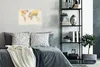 MuchoWow® Poster Karte - Welt - Braun 30x20 cm - Plakate - Produktbild-Vorschau 4