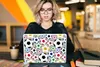 MuchoWow® Laptop Aufkleber Sticker Cover Fußball - Cartoon Produktbild-Vorschau 5