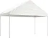 vidaXL Pavillon mit Dach Weiß 4,08x2,23x3,22 m Polyethylen Produktbild-Vorschau 4