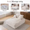 Sweiko 027-Luxury Cord Sofa, nowoczesny design, 4 poduszki, Podgląd zdjęcia produktu 7
