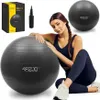 Nafukovací Gymnastický Míč 65 Cm - Černý Náhled obrázku produktu 2