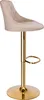Cydro Gold Beige Velvet Barhocker Produktbild-Vorschau 7