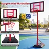 COSTWAY Basketballkorb Outdoor Kinder, Basketballständer Produktbild-Vorschau 8