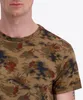 Timezone Kurzarm Rundhals T-Shirt floraler Print geradem Produktbild-Vorschau 4