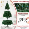 COSTWAY 180cm Künstlicher Weihnachtsbaum Tannenbaum mit Produktbild-Vorschau 6