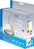 Lampe suspendue LED pliable silicone blanc Ø15cm Voir les images du produit 6
