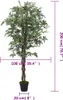 vidaXL Ahornbaum Künstlich 756 Blätter 200 cm Grün Produktbild-Vorschau 4