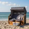 Strandkorb XXL 3 Sitzer für Garten & Terrasse aus Produktbild-Vorschau 2