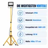 MasterLED LED-Baustrahler mit Stativ 1 x 50 W 4500 K IP65 Produktbild-Vorschau 3