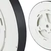 ZMH LED plafoniera nera piatta IP44 22cm bianco caldo 15W Anteprima dell’immagine prodotto 10