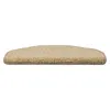 Shaggy Stufenmatten Sphinx Halbrund 23,5 x 65 cm beige Produktbild-Vorschau 5