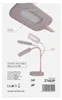 LED stolní lampa STELLA, růžová Vista previa de la imagen del producto