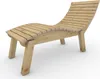Holzliege Wellenliege Gartenliege Relaxliege "Liege-Franzi" Produktbild-Vorschau 2