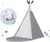 Nukido NK-406 Dětské teepee - šedé Náhľad obrázku produktu 9