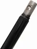 A close-up view of the end of a black cylindrical object with a metal attachment. Anteprima dell’immagine prodotto