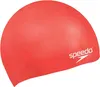 Speedo Plain Moulded Junior Badekappe Rot  Rot One Size Produktbild-Vorschau 1