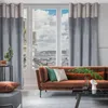 EUROFIRANY | Vorhang - 140 x 250 cm - Graphitfarbene Produktbild-Vorschau 6