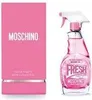 A pink box and a pink spray bottle of Moschino Fresh Couture Eau de Toilette for women. Podgląd zdjęcia produktu