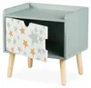 Comodino Relaxdays per bambini, con vano portaoggetti, L x Anteprima dell’immagine prodotto 8