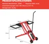 COSTWAY Podnośnik do kosiarki Podnośnik z regulacją Podgląd zdjęcia produktu 3