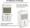Two methods of drainage for a dehumidifier are illustrated. Anteprima dell’immagine prodotto