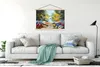MuchoWow® Textilposter Malerei - Blumen - Natur - Ölfarbe Produktbild-Vorschau 3