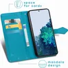 imoshion Mandala Klapphülle Samsung Galaxy S21 - Türkis Produktbild-Vorschau 2