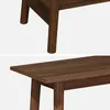 sweeek - Skandinavische Konsole 1 Regal - Nussbaumfarben Produktbild-Vorschau 5