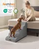 FEANDREA Hundetreppe, 5-stufig-Haustiertreppe, Cord mit Produktbild-Vorschau 1