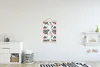 MuchoWow® Textilposter Muster - Blätter - Flamingo 60x90 cm Produktbild-Vorschau 2