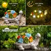 Solarleuchte Garten, Schildkröte Figuren Solarlampen für Produktbild-Vorschau 2