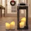 Bougie de l'Avent LED crème Lot de 4 avec minuterie et Voir les images du produit 6