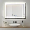 Puluomis badspiegel 80x60, anti-condens, met 3 kleuren Productafbeelding-voorbeeld 2