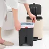 Brabantia Bo, 7 L, Obdĺžnikový, Oceľ, Béžová, Plast, Pedál Náhľad obrázku produktu 5