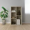 Libreria/seduta Sonoma rovere 50x25x80 cm materiale a base Anteprima dell’immagine prodotto 2