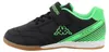Kappa Indoor Kinder Hallenschuhe Black-Green 95K0783001, Produktbild-Vorschau 2