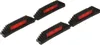 Deurstripset 220mm zwart dubbel 2x60cm Anteprima dell’immagine prodotto 7