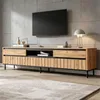 Merax TV Lowboard mit 2 Schubladen und 2 Klapptüren, Produktbild-Vorschau 3
