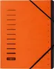 PAGNA Ordnungsmappe 12 Fächer 1-12 orange Produktbild-Vorschau 1