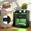 Nachttisch mit LED-Beleuchtung 58cm hoch mit 1 Schubladen 2 Produktbild-Vorschau 6