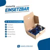 Maxibriefkarton 160x110x50 mm von Händlerbund, braun Produktbild-Vorschau 7