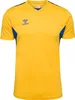 hummel Mens hmlAuthentic T-Shirt, Yellow, Small Produktbild-Vorschau 3