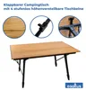 osoltus Camping Klapptisch Alu Tisch Fjord 90 cm x 59 cm Produktbild-Vorschau 6