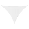 vidaXL Sun Sail Oxford Fabric Triangular 4x5x6,4 m White Náhled obrázku produktu 8
