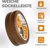 Sockelleiste Selbstklebend 50x20 mm Kunststoff, Knickleiste Produktbild-Vorschau 6