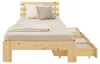 Homestyle4u Holzbett 90x200 mit Schubladen Natur Einzelbett Produktbild-Vorschau 10