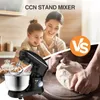 Küchenmaschine, Edelstahlschüssel 5,5 L, 1500 W, schwarz Produktbild-Vorschau 2