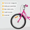 vidaXL Kinderfahrrad 18 Zoll für 5-7 Jahre alt Rosa Produktbild-Vorschau 7