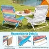 COSTWAY Strandstühle 2er Set klappbar, Campingstühle mit Produktbild-Vorschau 6